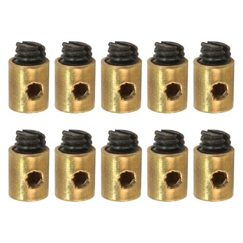 Laroal - Laroal Lot de 10 vis pour câble de frein, connecteur de câble d'accélérateur de moto, accessoires de skateboard, adaptés à divers véhicules