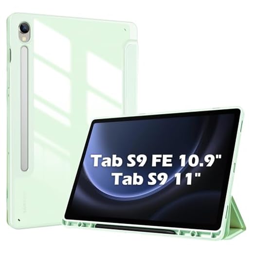 ProCase Capa protetora inteligente para Galaxy Tab S9 FE 5G 10,9 polegadas / Tab S9 de 11 polegadas 2023, capa protetora inteligente com suporte fino para tablet Galaxy Tab S9 FE/S9 (SM-X510/X710) -