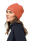 jack wolfskin mütze m aus recycelten Materialien Jack Wolfskin Unisex Real Stuff Beanie M tze, guave, Einheitsgr e EU