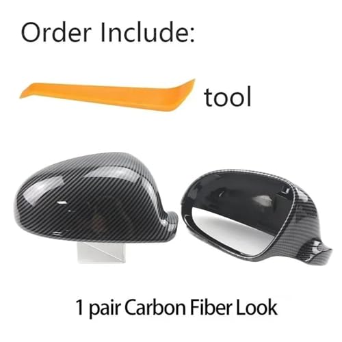 Coque de rétroviseur remplacement carbone pour réparer Golf 5 6 Passat - 2