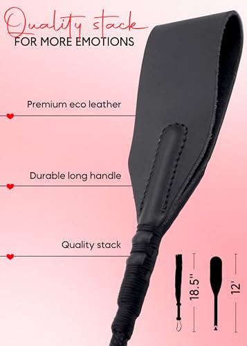Paddle for Adults Riding Crop for Play, Training and Cosplay Accessories