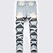 Ripped Jeans for Men Distressed Light Blue Wash Denim Pants Regular Fit Tapered Leg Cool Jeans Rip Straight Cut Fashion Classic 5 Pocket（9322-38）