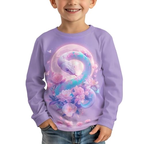 Image of Uourmeti Teens Girls Long Sleeve T Shirts Fall Outfits Boys Active Sportswear Running Tops