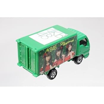 Amazon | トミカ AKB48ラッピングトラック（緑）いすゞエルフ
