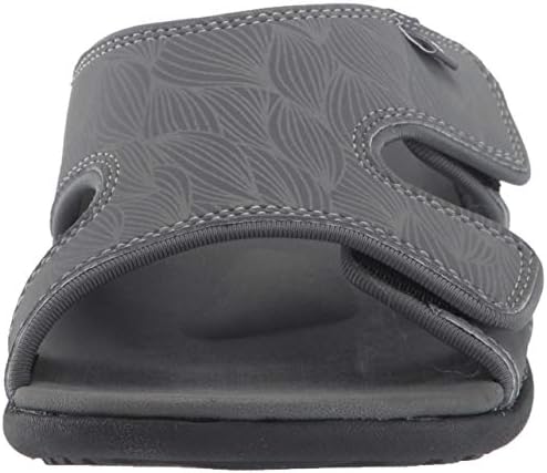 Spenco Women's Wave Slide Sandal, Black, 8 Medium US | Image 1
