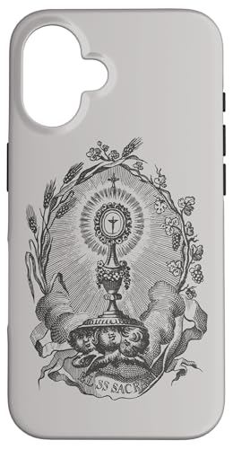 Adoración Eucarística del Santo Sacramento Católico Carcasa para iPhone 16