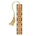 Alice in Wonderland Quote - Lewis Caroll Engraved Wooden Bookmark with Tassel - Personalized version also available - search B072J4QVFL
