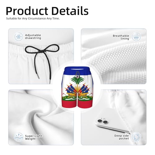 Mexican Flag Teen Boys Swim Trunks Quick Dry Shorts Summer Beach Shorts for Big Boys4