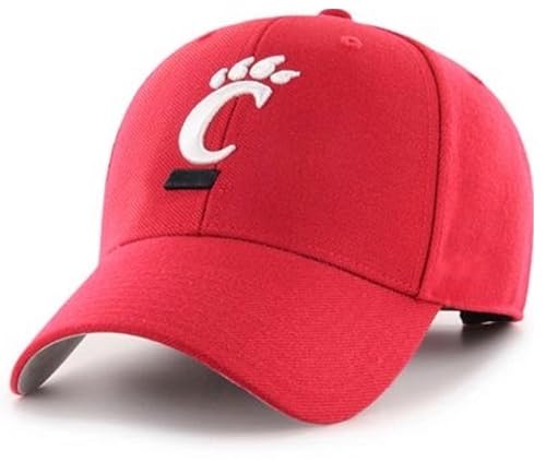 Gorra clásica bordada ajustable de Cincinnati Red miniatura 1