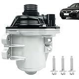 11517586929 11517632426 Electric Engine Water Pump Compatible with BMW 135i 135is 335i 335is 335xi 535i 535xi 640i 740i 740Li F01 E60 E61 E82 E88 E90 X1 X3 X4 X5 X6 Z4 3.0L L6