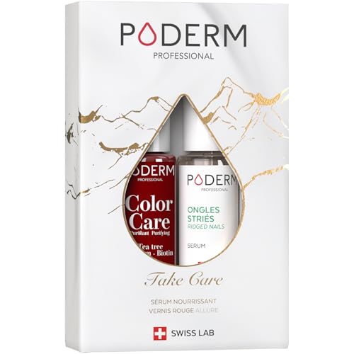 Sérum Nourrissant PODERM : le coffret soin des ongles haut de gamme Swiss Made