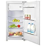 Einbaukühlschrank 122cm mit gefrierfach | 188 L (172L/16L Gefrierfach...