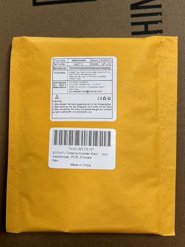 BOENFU Small Wire Cutter 5 Inches Wire Snips Jewellery Wire Cutters Flush Cut Nippers Precision Small Side Cutting Pliers for 3D Print, Plastic Models, Jewellery, Electronics, Black 7 BOENFU Small Wire Cutter 5 Inches Wire Snips Jewellery Wire Cutters Flush Cut Nippers Precision Small Side Cutting Pliers for 3D Print, Plastic Models, Jewellery, Electronics, Black - Image 7