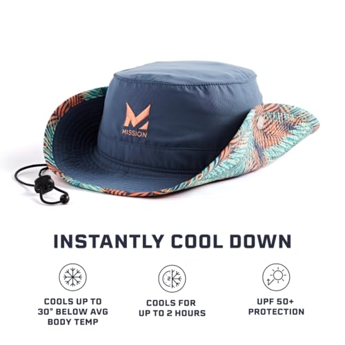 image for MISSION Cooling UPF Bucket Hat - Unisex Sun Hat for Hiking, Golfing & 