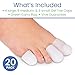 ViveSole Soft Gel Toe Protectors for Men & Women- Toe Caps for Foot Pain Relief - Flexible Cushion Sleeves for for Blisters, Ingrown Toenails, Hammer Toes, Corns, Calluses, Blisters (Variety Pack)