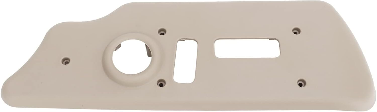 Power Seat Switch Bezel Driver Side ABS Replacement for RAM 1500 2500 3500 88941684 Seat Switch Panel Bezel (Brown)