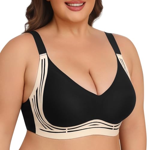 UMIPUBO Reggiseno Senza Ferretto Donna Taglie Forti Reggiseni Senza Cuciture Comodo