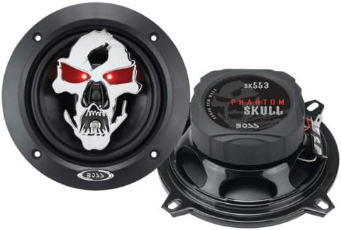 BOSS Audio Systems SK553 275 Watt Per Pair, 5.25 Inch, Full Range, 3 Way Car Speakers Sold in Pairs
