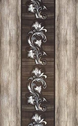 Sri ram plywood Brown PVC Door 7ft with Flower Design - Pack of 01