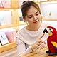 champracer Vogel Papagei Plüschtier, Papagei Vogel Plüschtier, 30 cm Niedliche Plüsch Ara Papagei Stofftier Kuscheltier Plüschtier, für Kinder Erwachsene (30 cm,Rot)