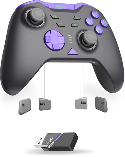PXN P5 8K Wireless Gaming Controller – 2.4G, 8K-Chip, 2000Hz, Kapazitive Joysticks, Hall-Trigger, Turbo- & Makrofunktion – Controller für PC/Switch/Steam Deck/Android/iOS PXN P5 8K Wireless Gaming Controller – 2.4G, 8K-Chip, 2000Hz, Kapazitive Joysticks, Hall-Trigger, Turbo- & Makrofunktion – Controller für PC/Switch/Steam Deck/Android/iOS