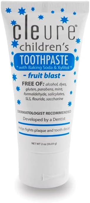 Cleure Children's Toothbaste with Xylitol, Fruit Blast