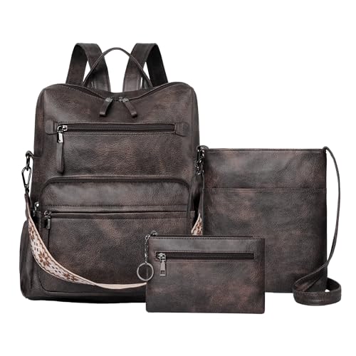 Sac à dos en cuir synthétique Dora & Liz des finitions soignées pour un look tendance