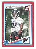 2025 Donruss Press Proof Red #363 James Pearce Jr. Rated Rookie Atlanta Falcons NFL Football Trading Card