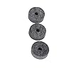 23 - Piece Cymbal Replacement Set, Drum Cymbal Felts and Sleeves with Wing Nuts Washers Wrenches, Non - Slip Felt Pads 2.5cm 4cm 5cm for Drum Set Cymbal Stands and Boom (Gray) #3