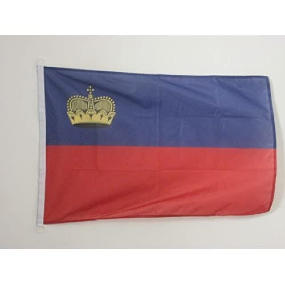 AZ FLAG, Liechtenstein Nautical Flag, 18'' x 12'', For Outdoor and Boat