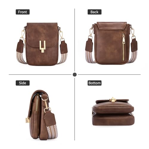 Image of GOIACII Phone Purse Crossbody Bags for Women Small Travel Wallet Touch Screen RFID Blocking