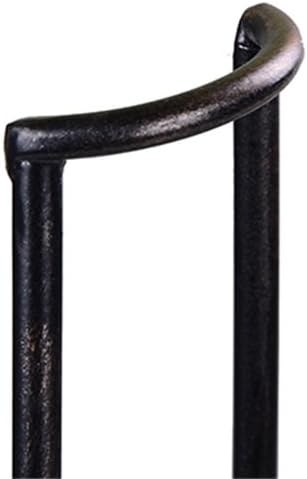 LUNEZY Wine Rack Wall Holder Metal for 5 Bottles | LOFT Wall Shelf Storage Rack Wall-Mounted | Wine Bottle Holder | Cube Wine Cabinet Vintage Industrial Style (Black)