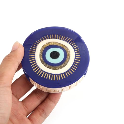 Evil Eye Hair Claw Personalized Acetate Hair Claw Clip with Evil Eye Design for Women Gift, 1 Piece