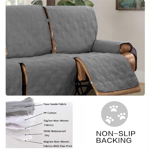 Funda para sofá reclinable impermeable que evita manchas de mascotas y pelos 6