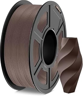 JAYO ウッドファイバー PLA 3Dプリンターフィラメント 1.75mm、1.1kg、ウォールナット