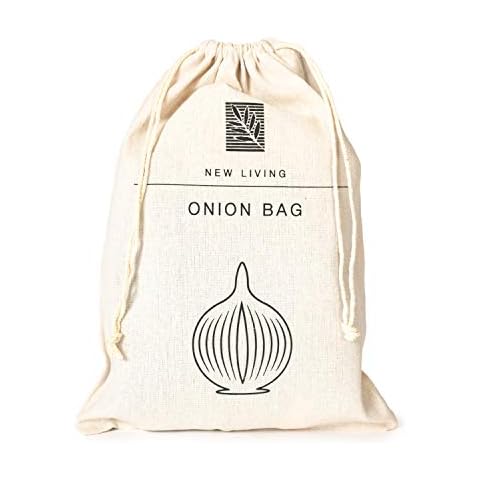 Onion Bag |Organic Linen Materials | Eco Product | by New Living | Food Storage Bag | 26 * 38 Cover