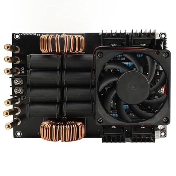 Jauarta Verwarmingsstroomvoorzieningsmodule met verwarmingsspoel ZVS 1 KW 50 A DC 12 V ~ 40 V high-performance inductie-verwarmingsmodule voor doe-het-zelvers