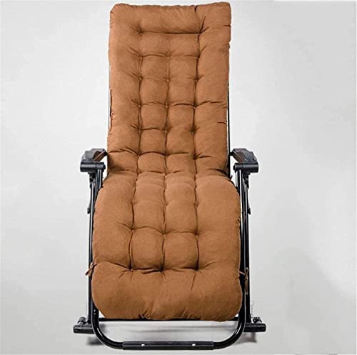 Chaise pliante inclinable réglable extra large avec grand coussin - 5