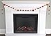 Fall Pumpkin Halloween Garland- 6 ft String with 25 Adjustable Shapes- Handmade Felt Thanksgiving Garland- 1