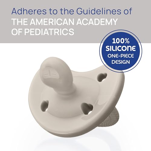 Chicco Luxe Orthodontic Pacifier One-Piece Silicone, 6-16m, 2-Pack - image 7