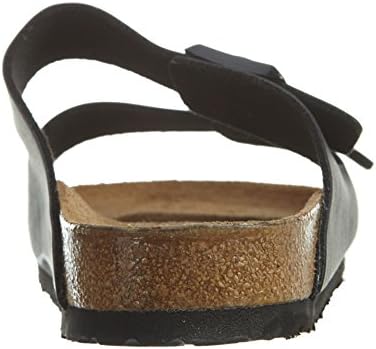 Birkenstock Unisex Arizona Black Birko-flor Sandals - 5-5.5 B(M) US Women | Image 2
