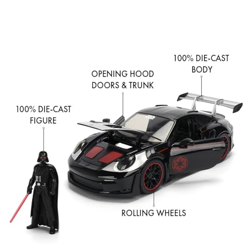 Juguete Coche Die-Cast Star Wars Porsche 911 GT3 RS 1:24 miniatura 4