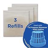 Healthy Ponds 52350 Refills for All Purpose Pond & Water Cleaner 1,000; 3 30-Day Refills Treat up to 1,000 Gallons for 90 Days