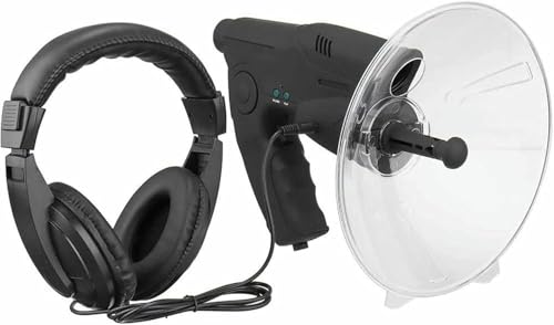 Parabolic Microphone Monocular, Bionic Ear Parabolic Microphone, Sound Amplifier Ear Bionic and Birds Observing Telescope, Bionic Ear Long Range