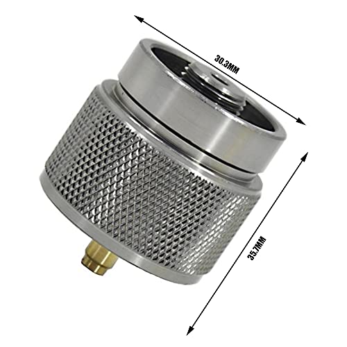 Butane To Propane Adapter Camping Stove Adapter Outdoor Hiking Stove Connector For Isobutane Fuel Canister To Screw Gas Cartridge #TOP1