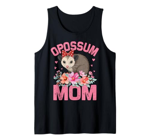Cute Opossum Mom Día de la Madre Camiseta sin Mangas