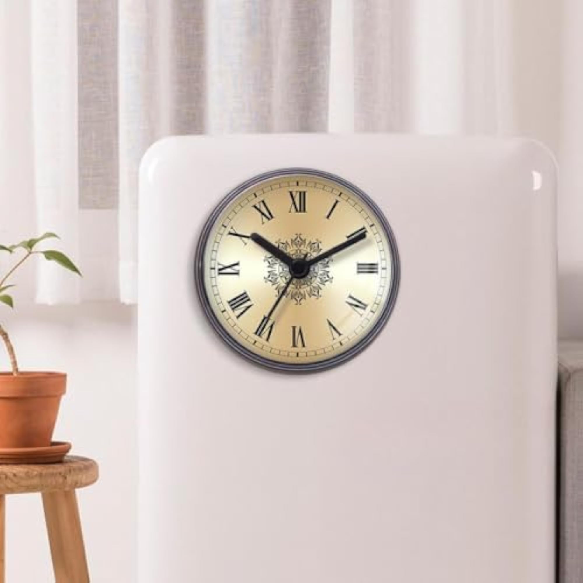 Compact Waterproof Shower Clock with Suction Cup for Washroom
