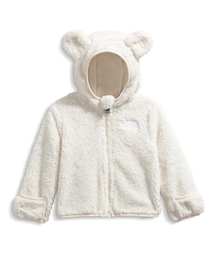 Image of THE NORTH FACE Baby Campshire Full Zip Hoodie | Cozy Fleece Winter Jacket for Toddlers, With Mittens & Attached Bear Ear Hood