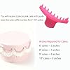 SPANSEE 2 PCS Cake Arch Guide Tool, Cake Piping Guide Tool, Ruffle Guide Stencil, Cake Decorating Tools, Cake Ruffle Marker for 6"-10" Cakes #2