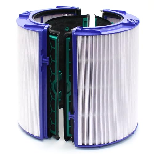 Adatto a, compatibile con filtro HEPA-13 in fibra di vetro Dyson 968707-08 e con filtro interno a carbone attivo Dyson 968708-08.